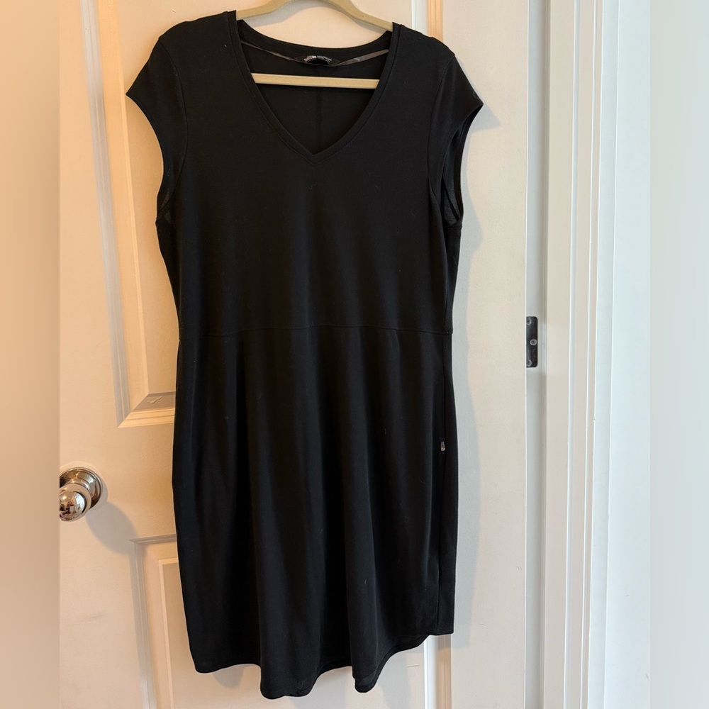North Face V-Neck Black Dress